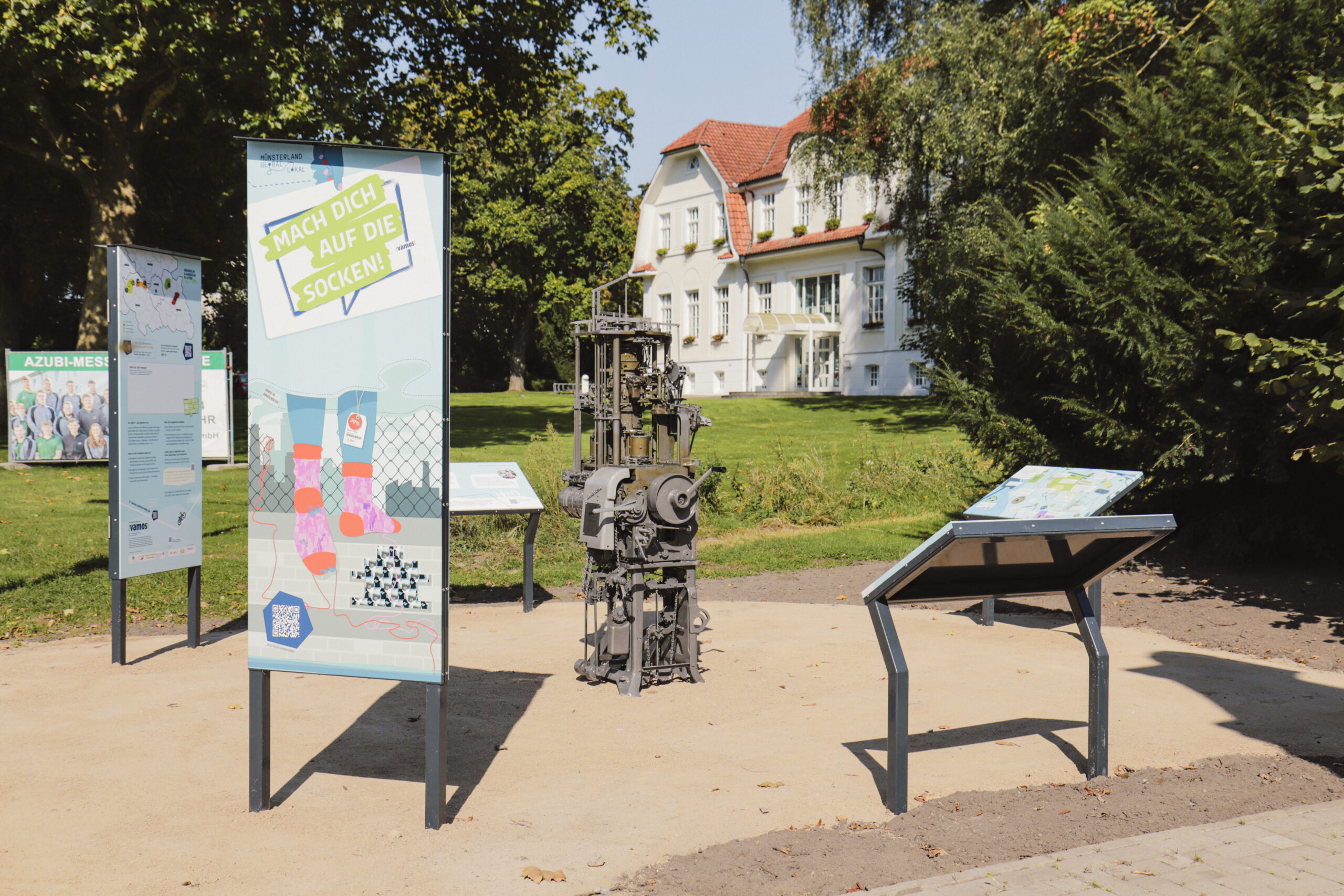 Mitmachstation "Mach dich auf die Socken!"