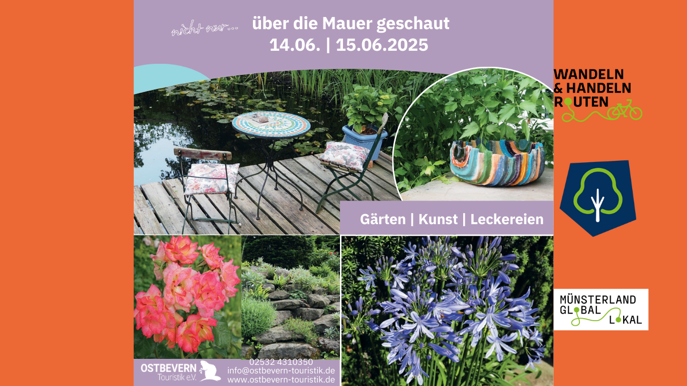 Radtour auf einem Teil der Wandeln&Handeln Route