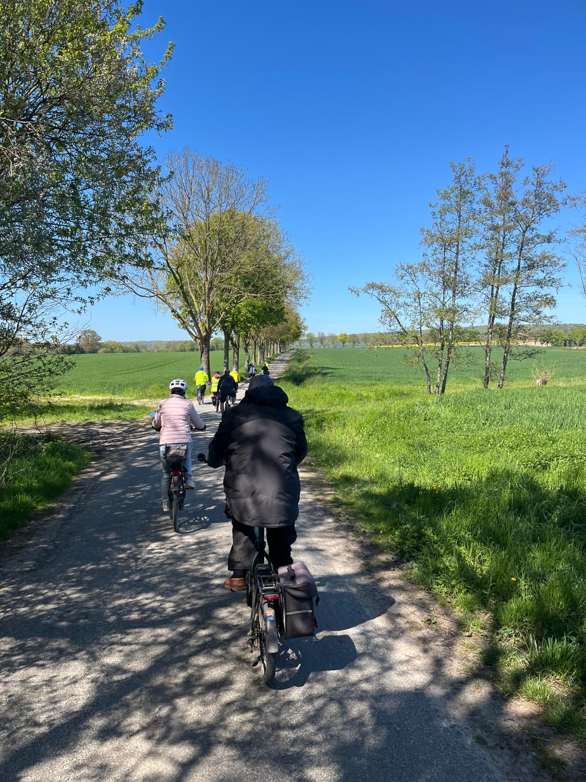 Unterwegs auf der Naturschutz-Route